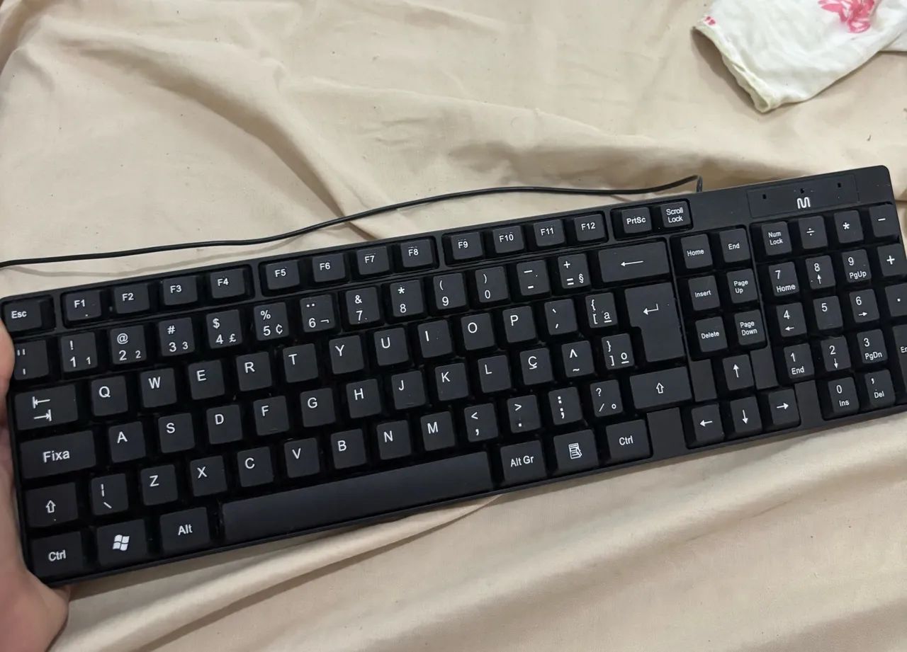 Kit de teclado e mouse da Multilaser, na cor preta - Foto 3