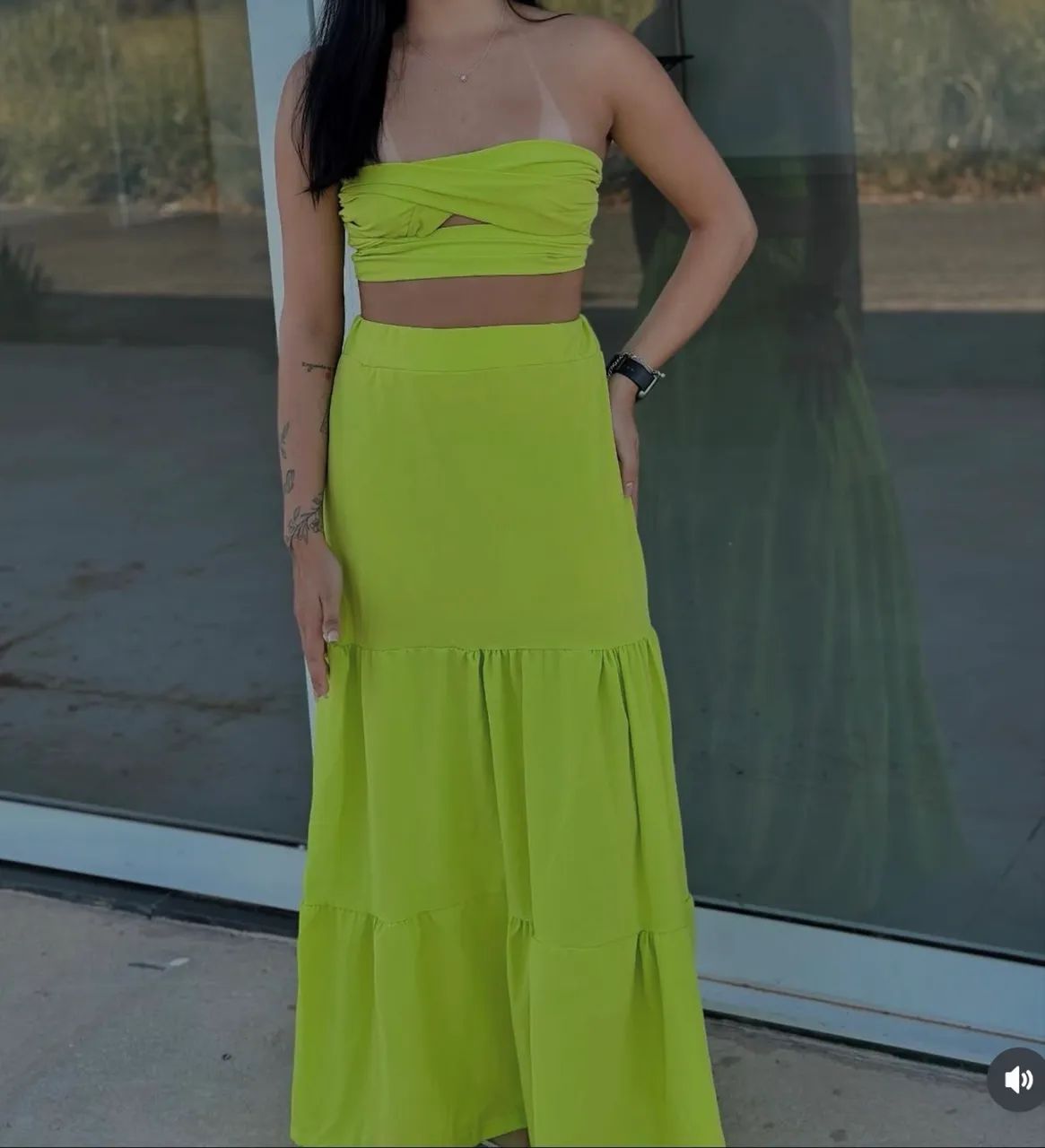 Conjunto de saia 