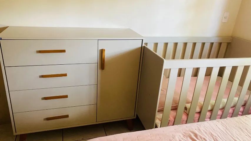 BERÇO E CAMA COMO NOVOS UNISEX - Foto 2