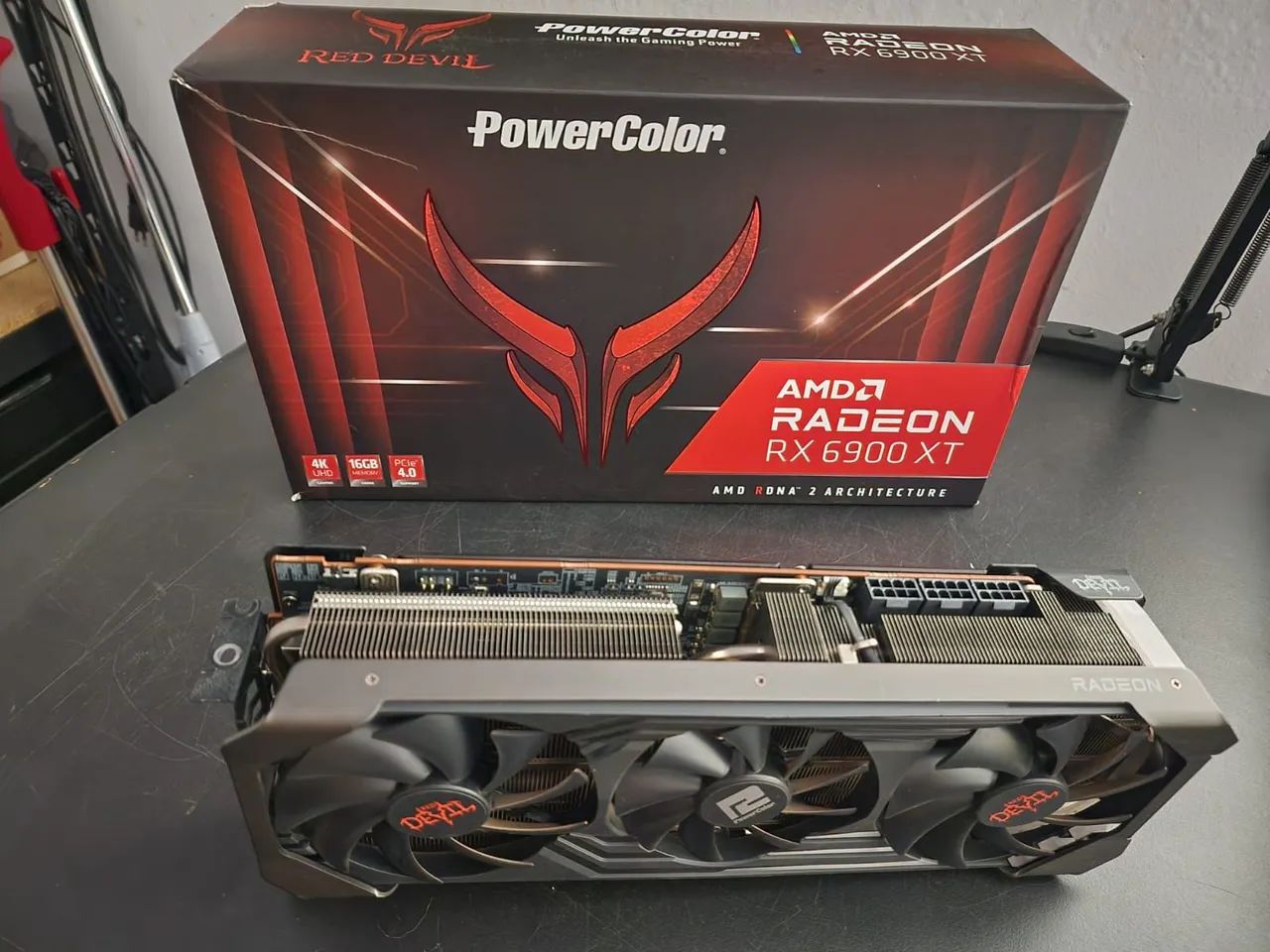 Placa de vídeo PowerColor RX 6900XT 16Gb Red Devil - Foto 2