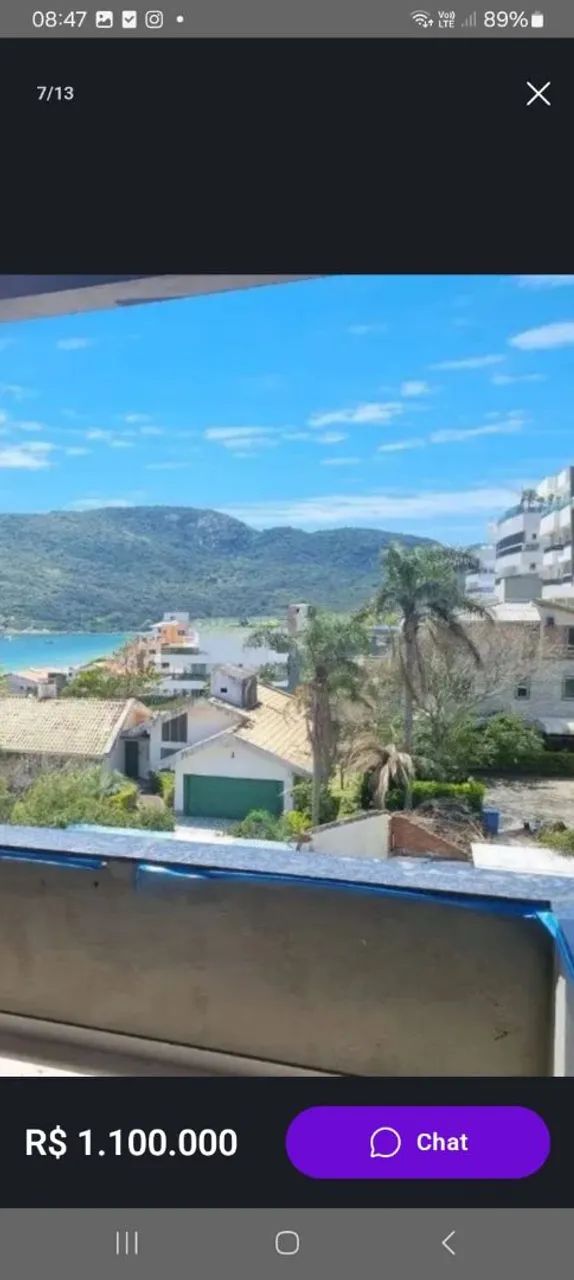 Apartamento 2 quartos Saint Humbert a peina 40 metros do mar, Florianópolis.  - Foto 2