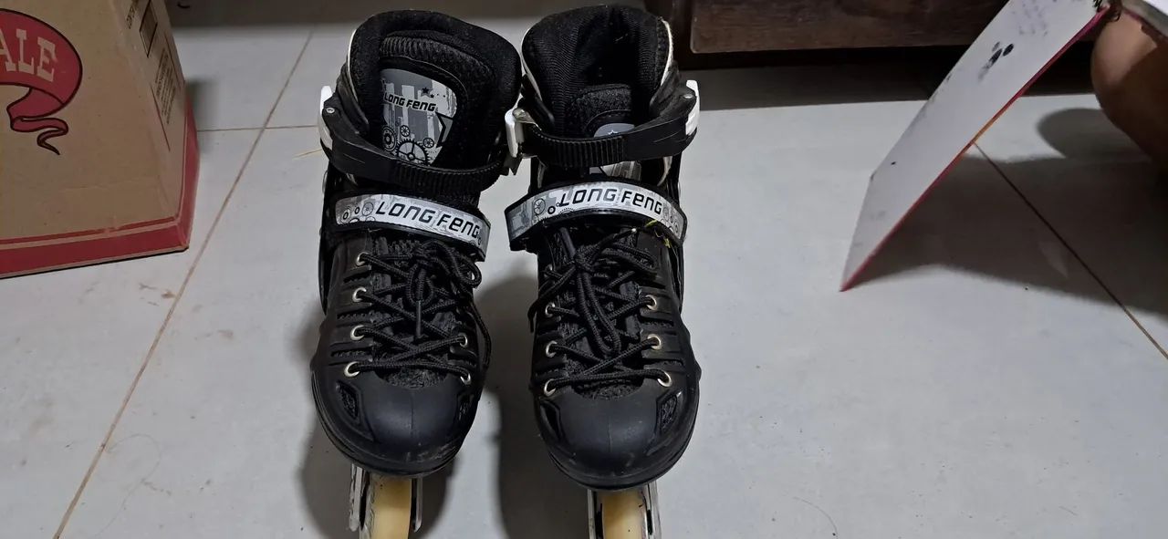 Patins Semi Profissional (Long Feng) Tamanho M: 35 - 38 - Foto 3
