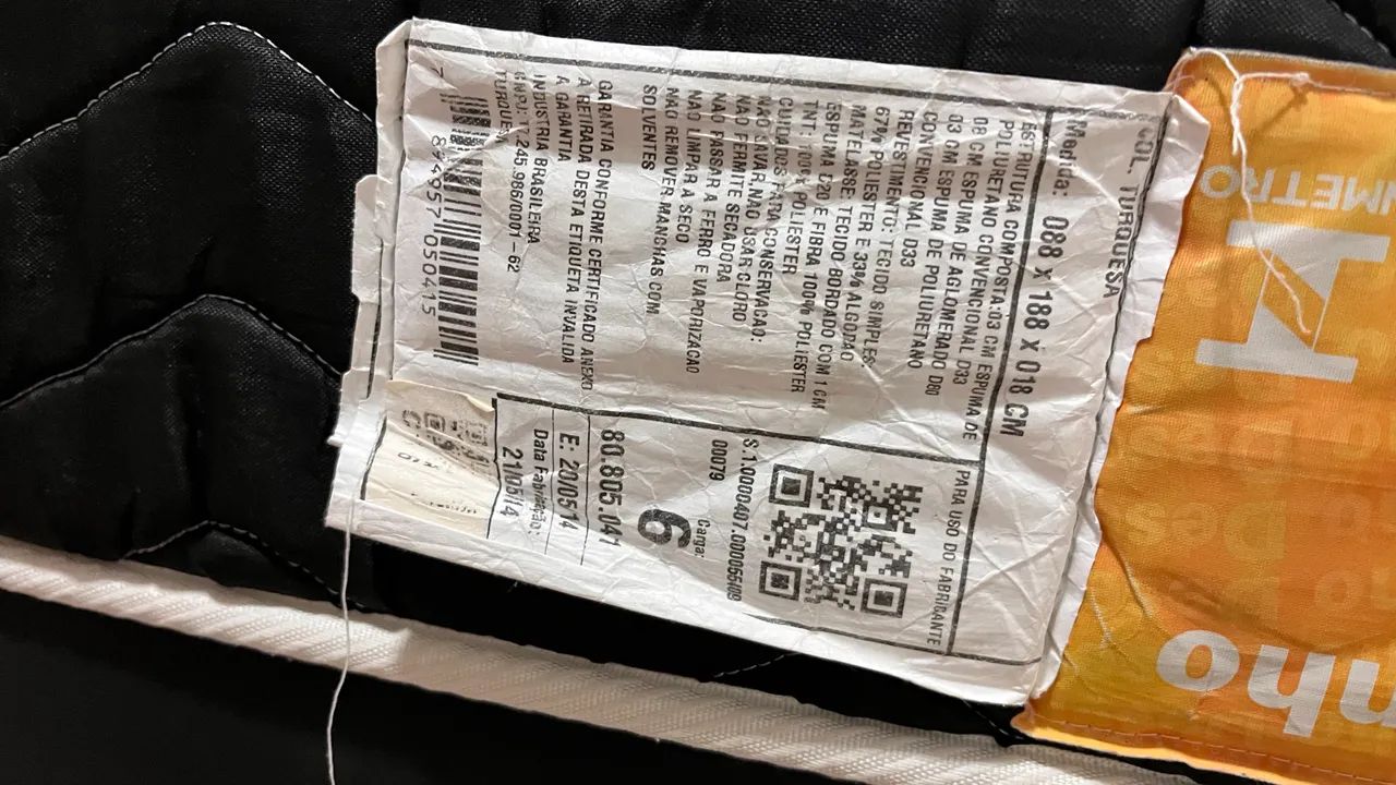 Cama box + colchão Ortobom/orthocrim - Foto 2