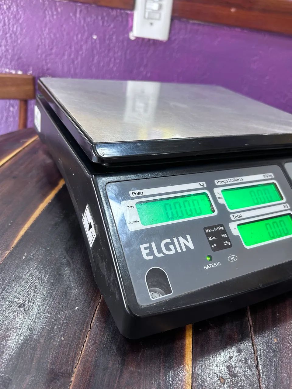 Balança digital Elgin 15kg