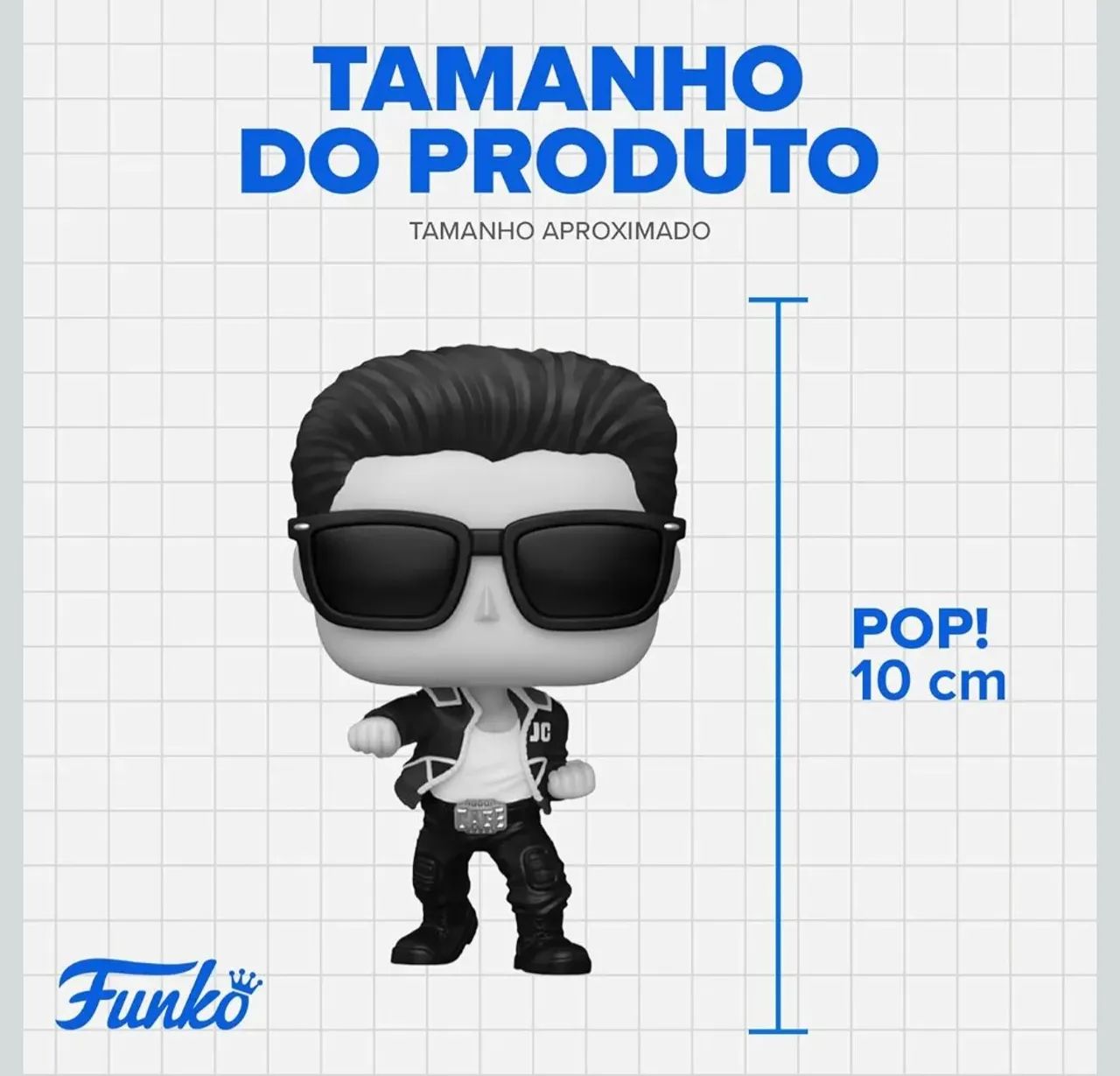 Boneco, Funko POP! Johnny Cage, Mortal<br><br>Kombat 2-10 cm - Foto 3
