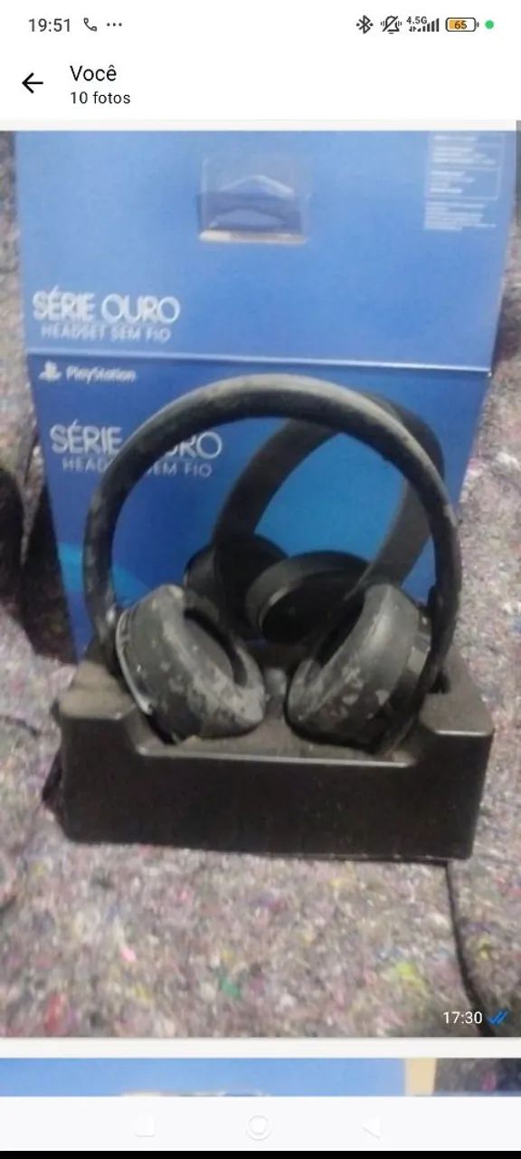 Sony headset série ouro - Foto 4