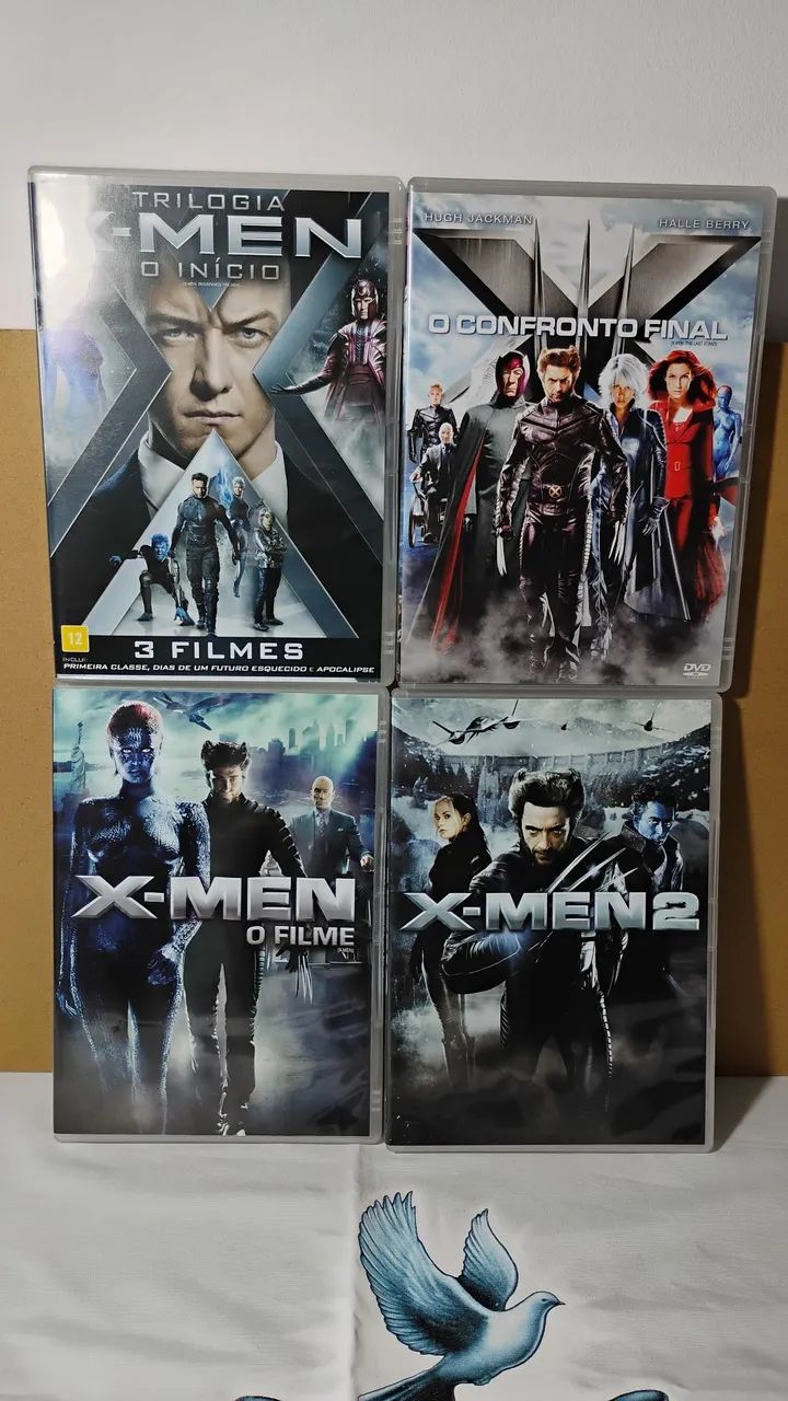Kit DVDs X-Men . - DVD, Blu-Ray e Vídeo Cassete - Estuário, Santos