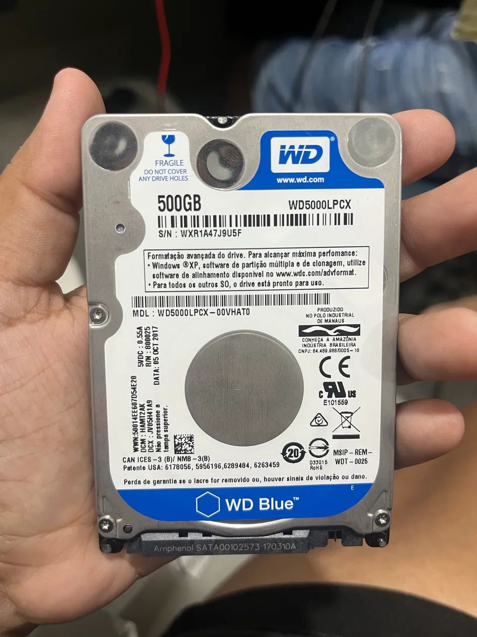 HD 500GB NOTEBOOK 