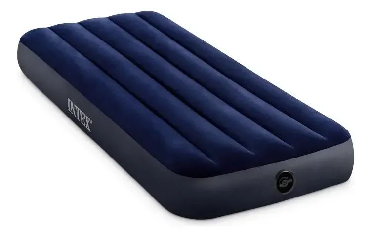 colchão inflável solteiro Intex camping