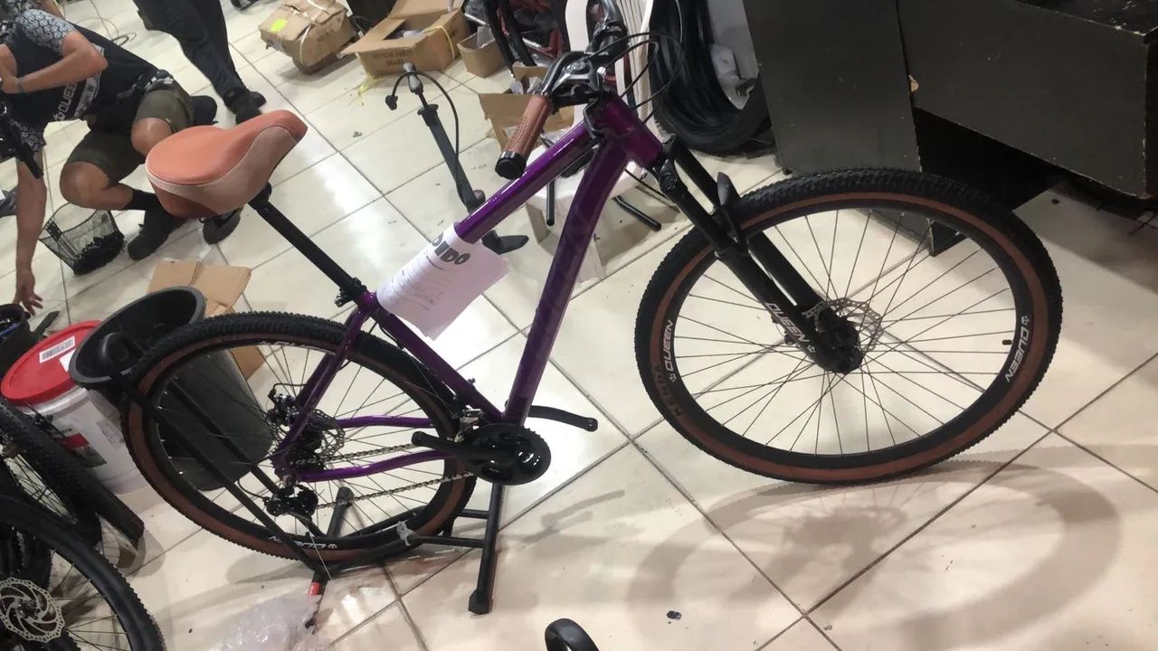 Bicicleta Seminova Quadro 17. Acessórios Shimano 