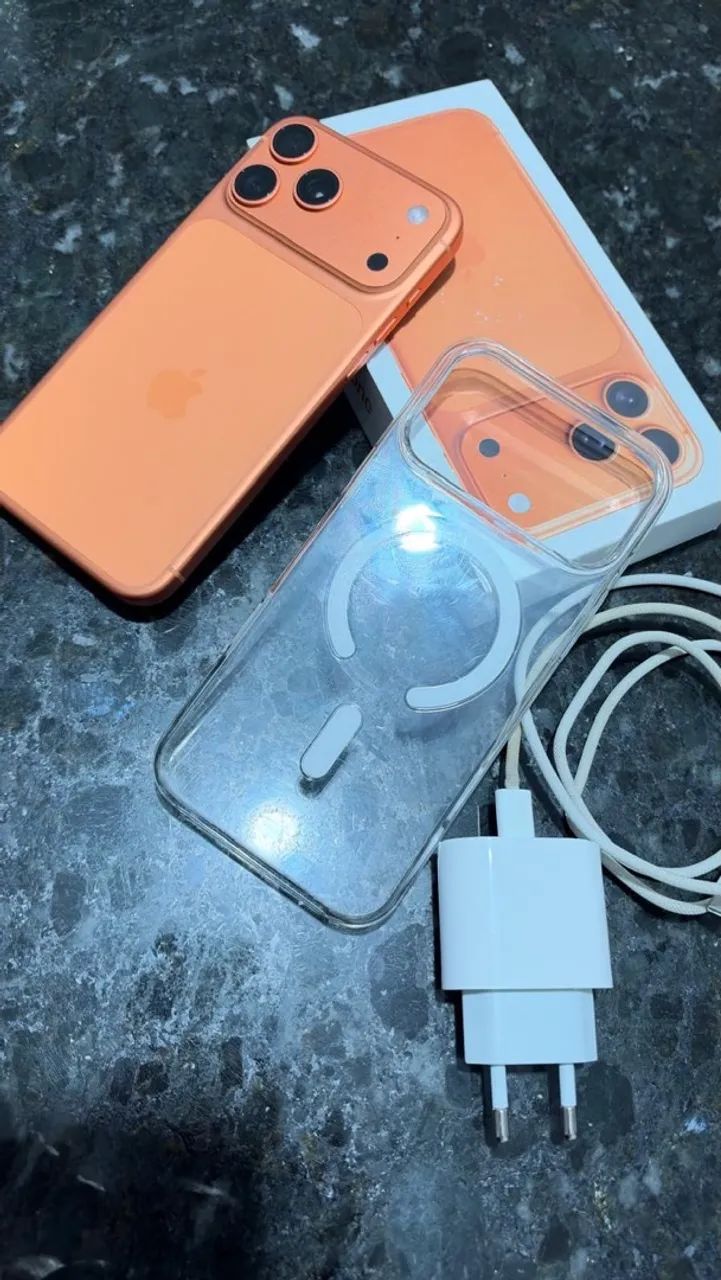 Iphone 17 pro max 256 gb laranja  - Foto 3