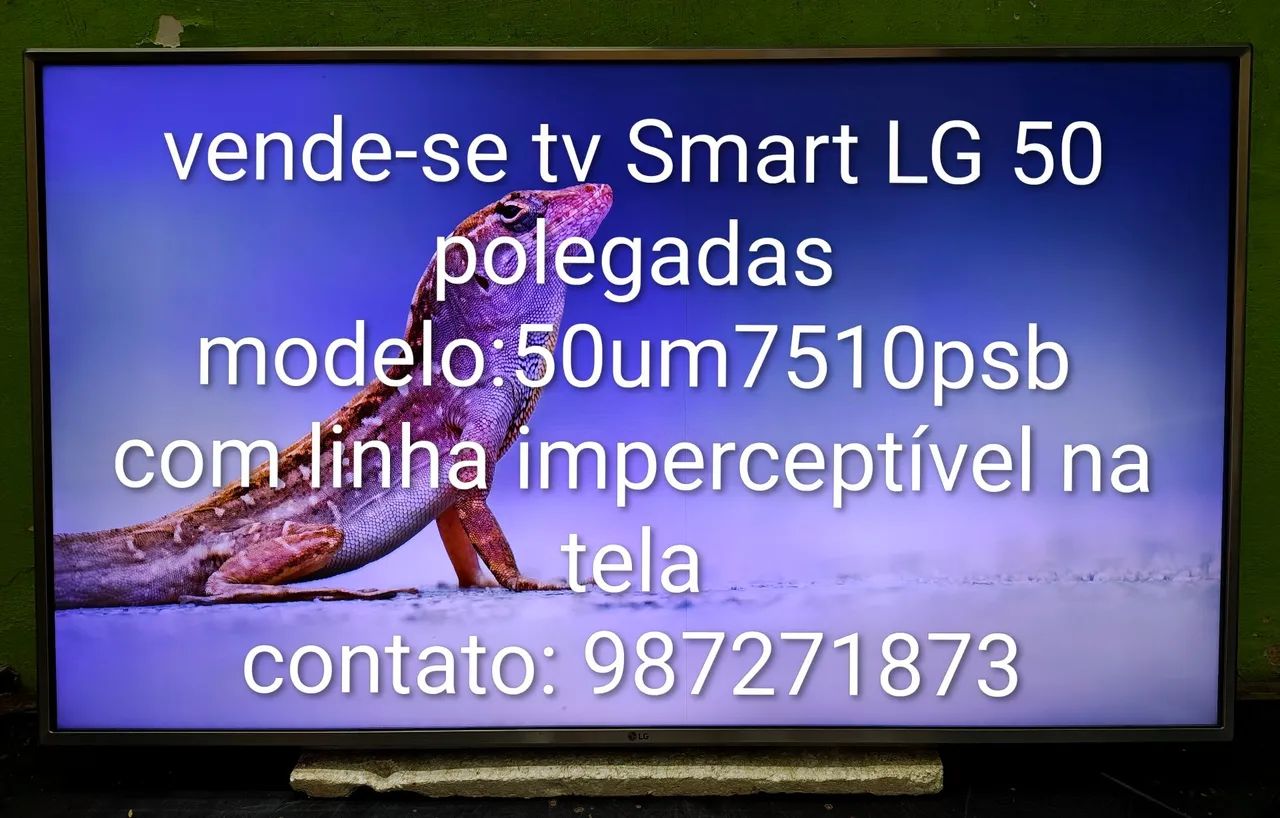 Smart TV LG 50" 4K UHD (Inteligência Artificial e Bluetooth) - Oferta! - Foto 3