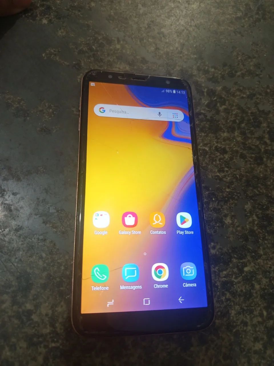 Celular Samsung J4 funcionando perfeitamente 
