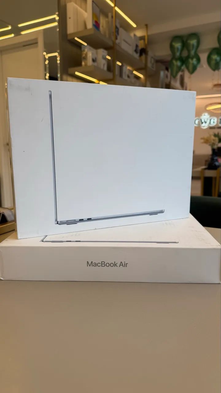 MACBOOK AIR M5 512SSD 16GB 13 POLEGADAS SKY BLUE NOVO LACRADO / LOJA FÍSICA  - Foto 3