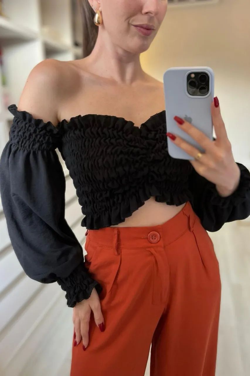 Cropped Ciganinha 