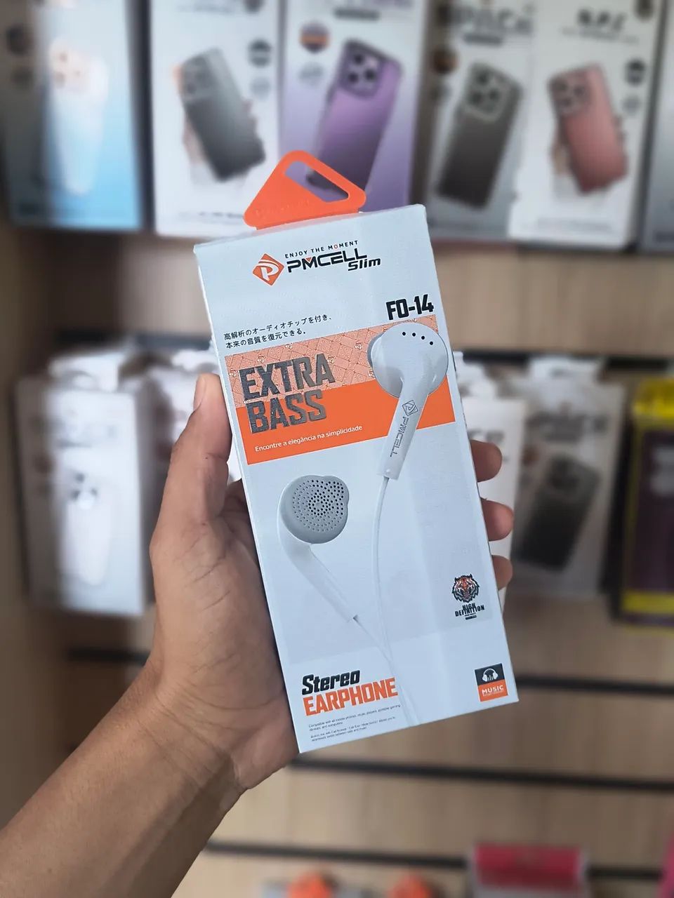 Fone com fio PMCELL F0-14 