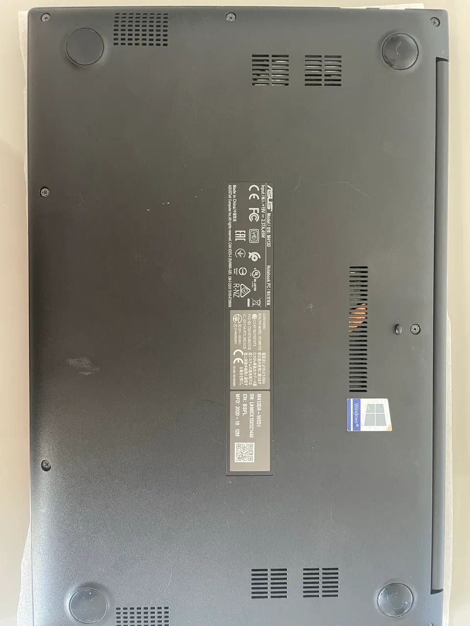 Vendo notebook Notebook ASUS VivoBook 14 - Ryzen 5, 8 GB RAM e SSD - Foto 4