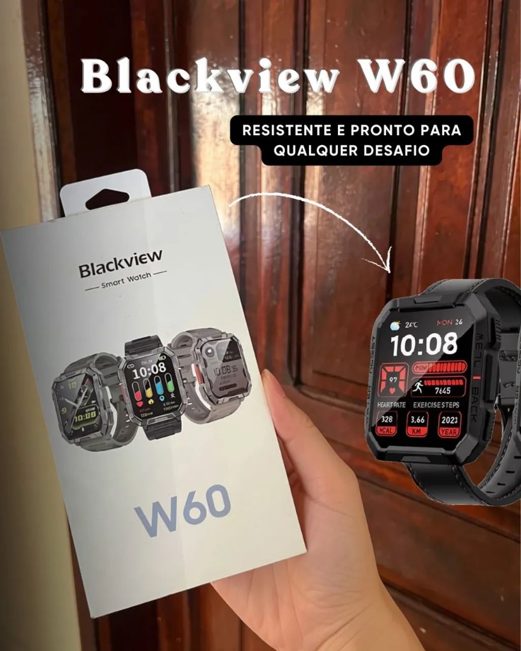 Smartwatch Black View W60