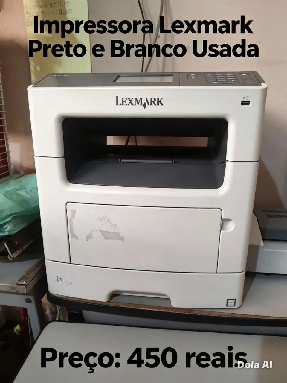 Impressora preta e branca ótimo xérox ótimo impressão - Foto 2