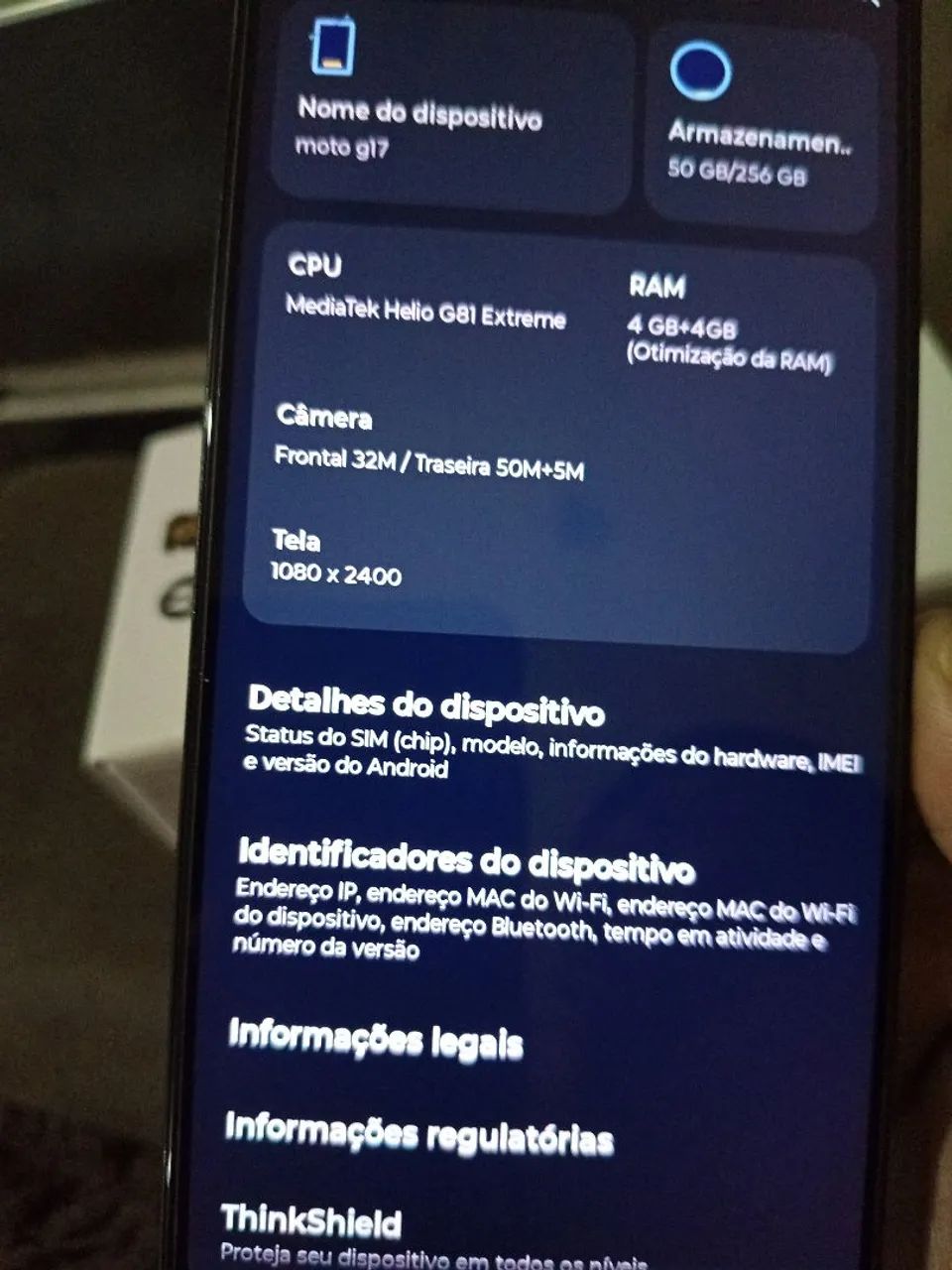 Celular moto g17 novo - Foto 4
