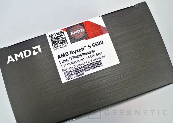 Processador AMD Ryzen 5 5500, até 4.2GHz Max, Cache 19MB, AM4, Sem Vídeo, Novo, Lacrado - Foto 3