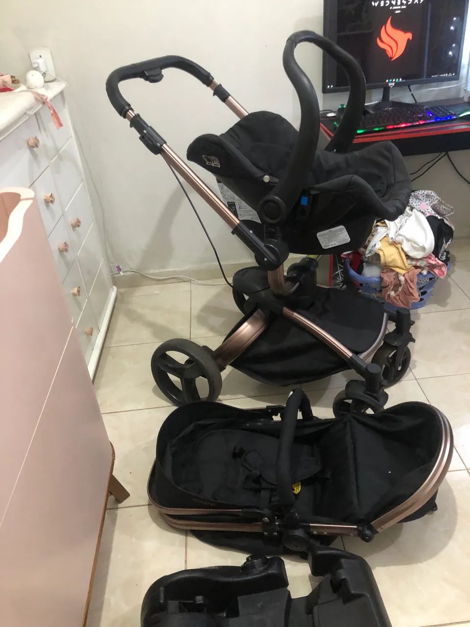 Carrinho de bebê Galzerano 360 - Foto 6