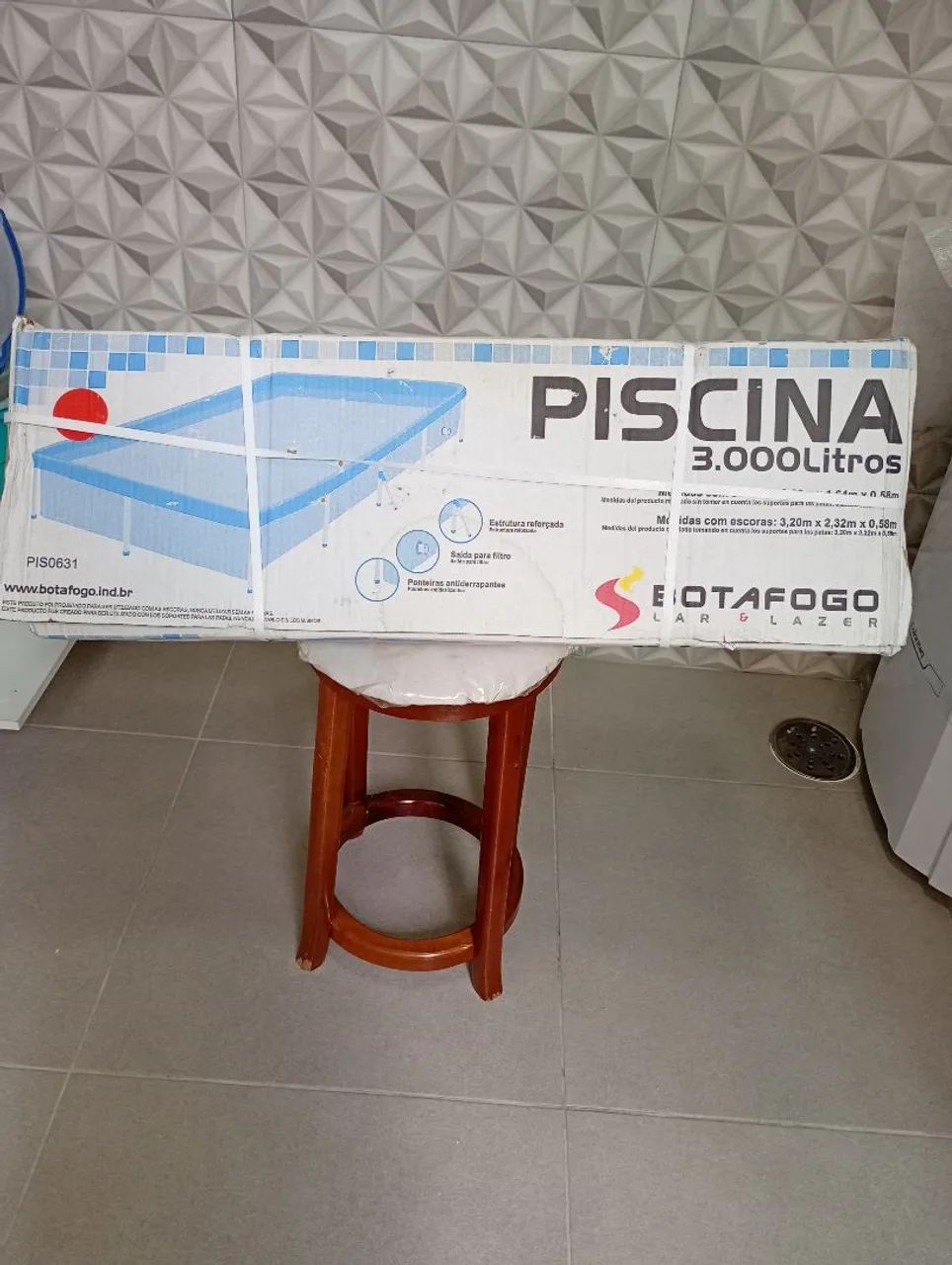 Piscina 3.000L