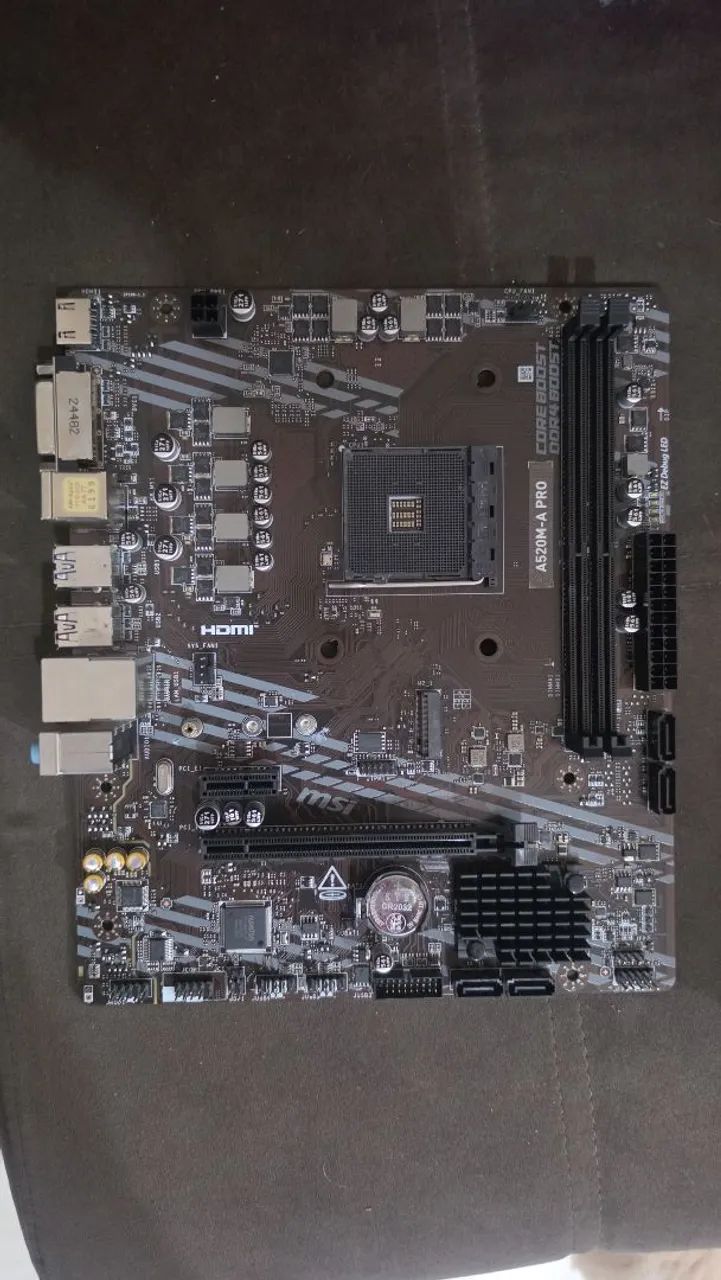 ryzen 5 5600g + A520 pro  - Foto 4