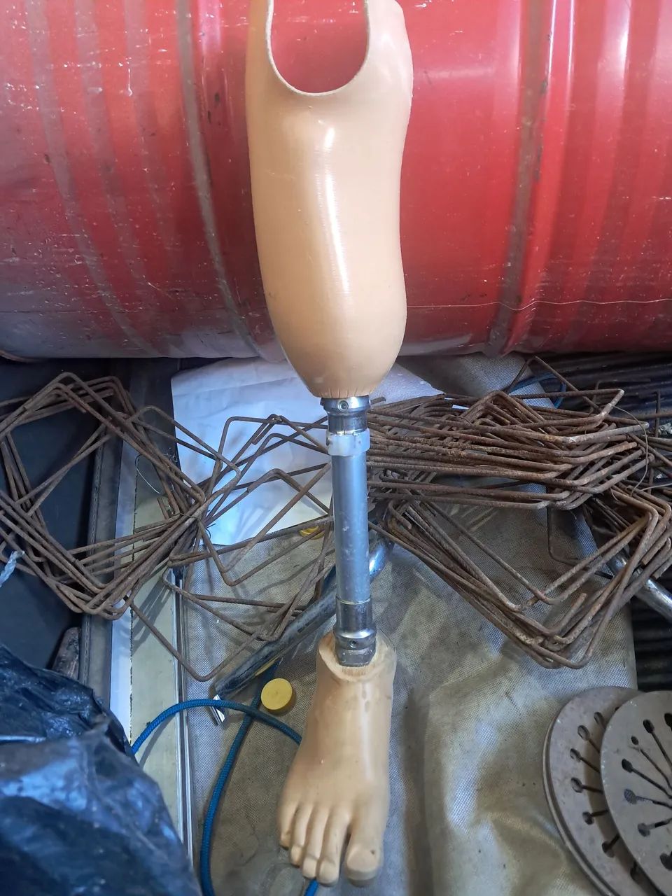 Protese para perna direita - Foto 2
