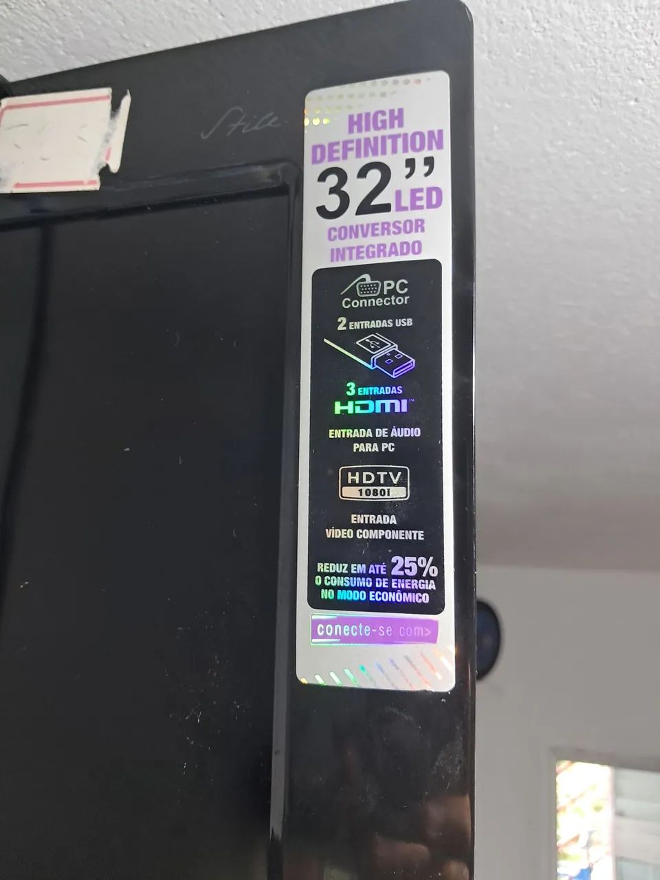 Televisão LED CCE de 32 polegadas com defeito. - Foto 2