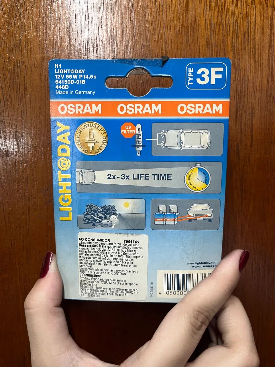 Lâmpada halogena 50w 12v Osram - Foto 3