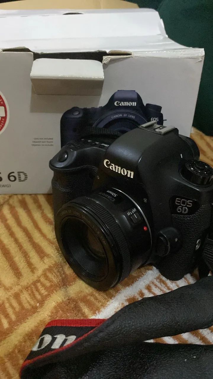 CANON 6D + LENTE 50mm + 3 BATERIAS ORIGINAIS - Foto 2