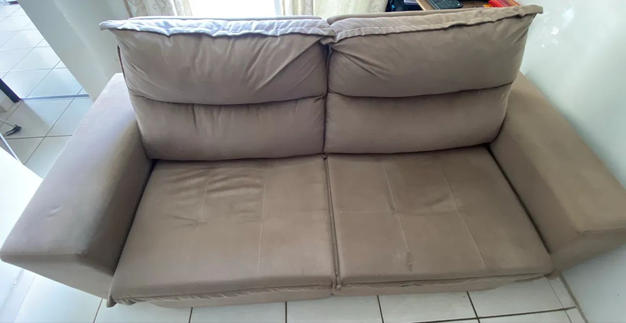 Sofá Retrátil e Reclinável 3 lugares  - Foto 2