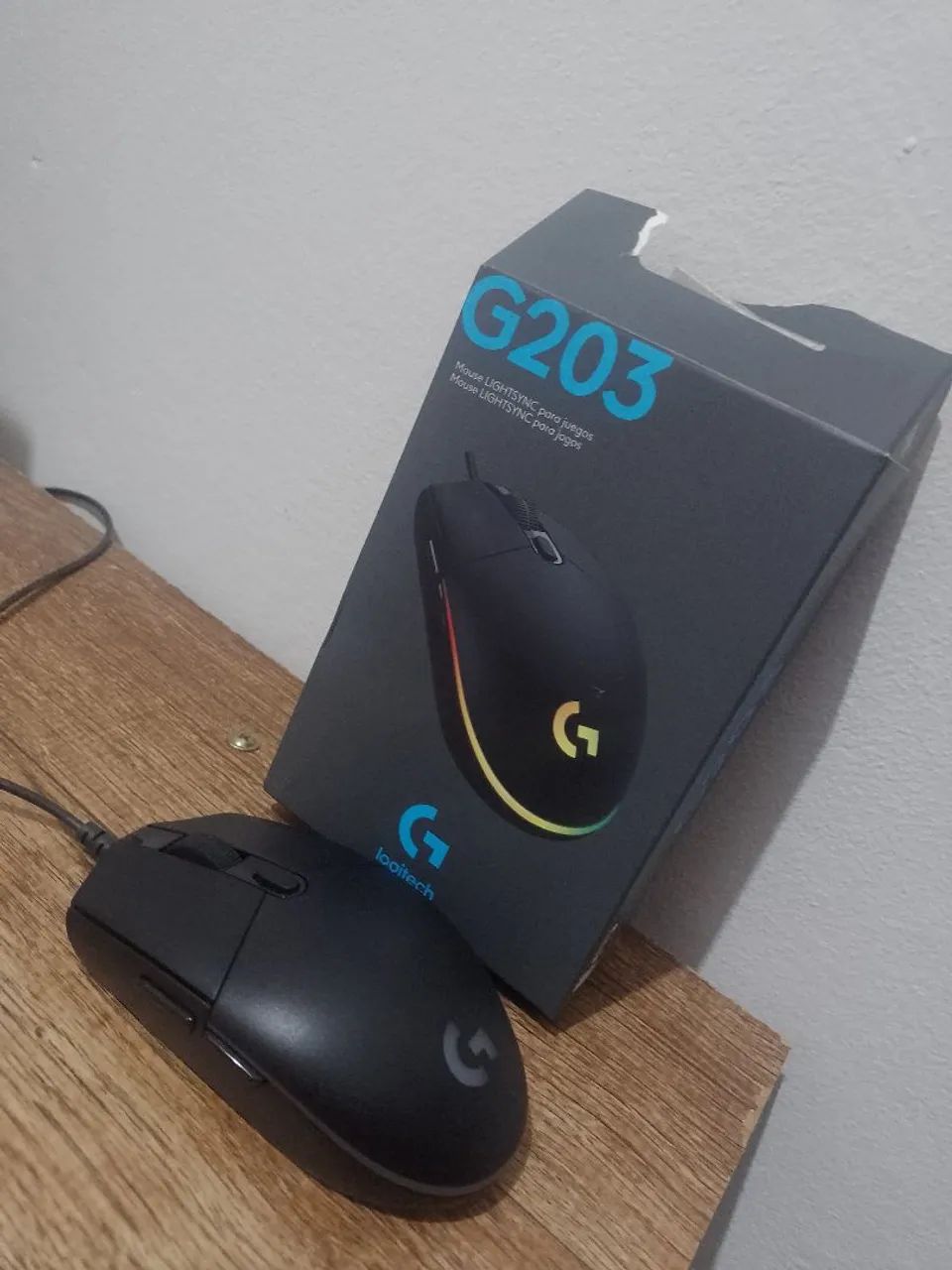 Mouse Gamer G203 Logitech  - Foto 4