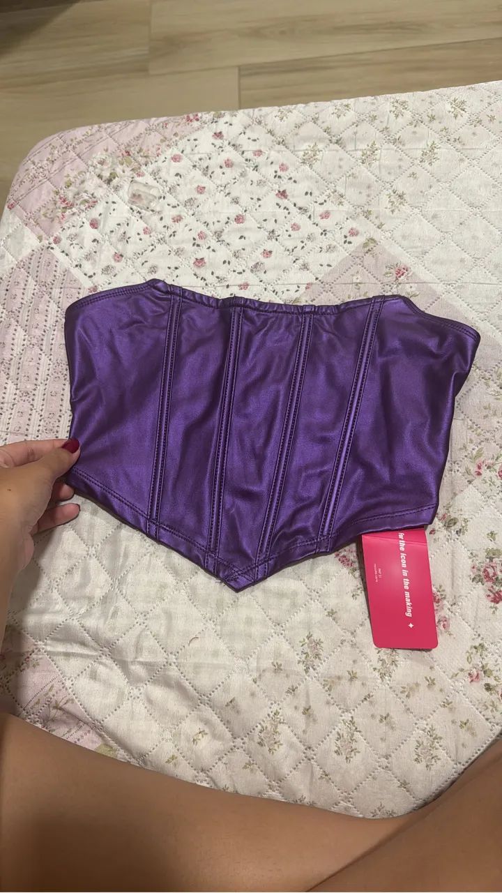 Corset Roxo