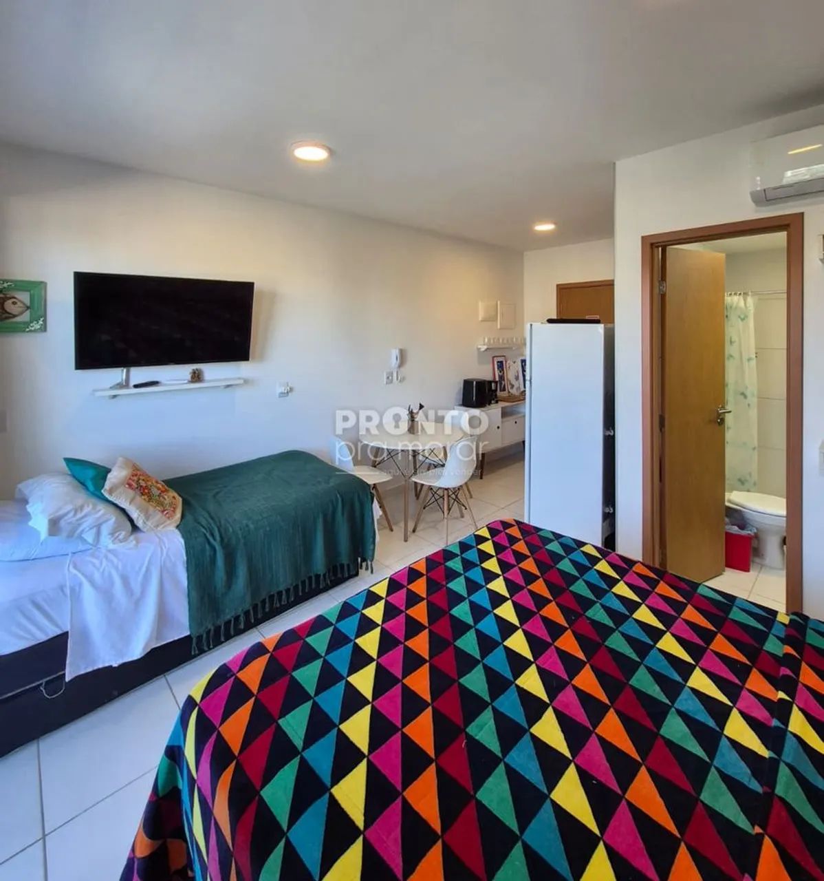 Flat com 1 quarto em Muro Alto - Foto 3
