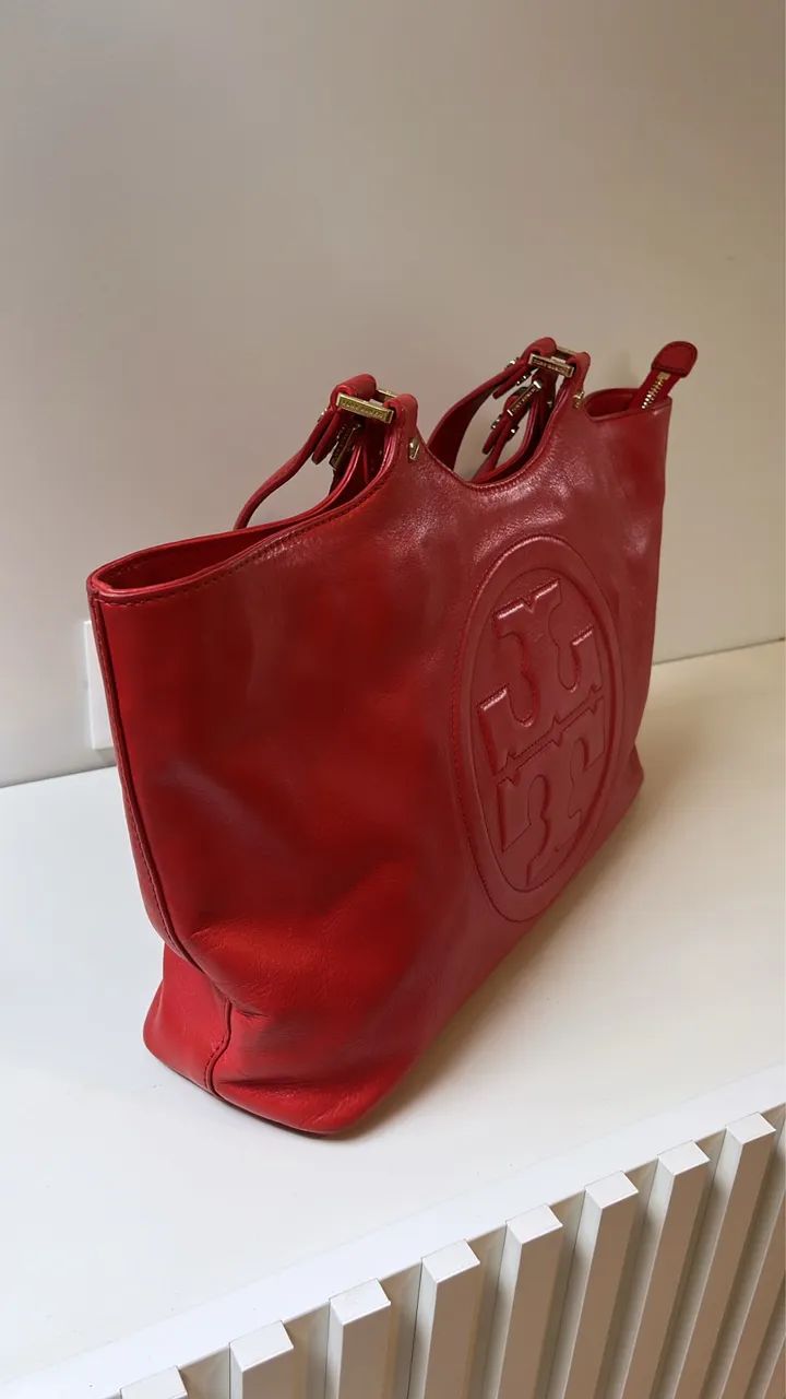 Bolsa vermelha Tory Burch - Foto 2