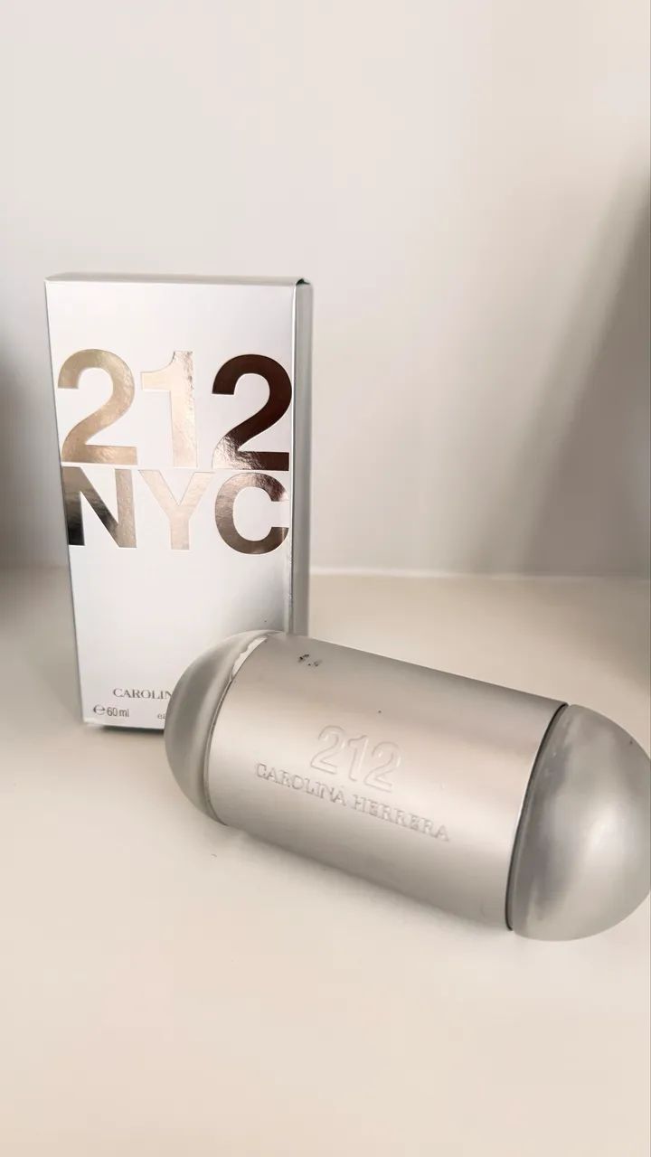 Frasco vazio de perfume 