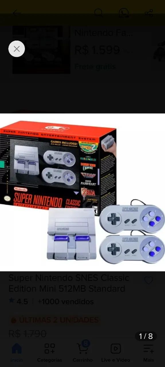 Super Nintendo classic Edition