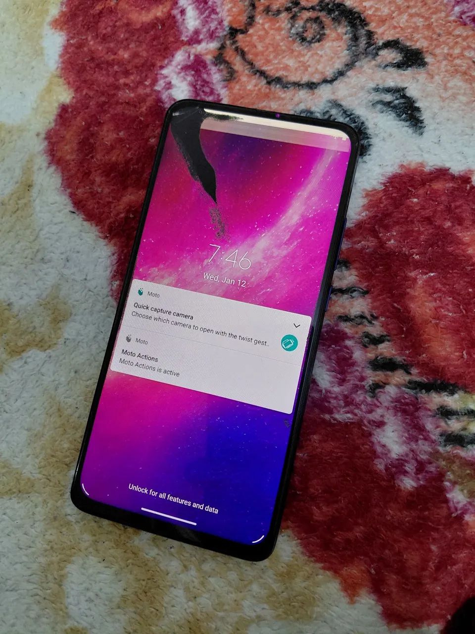 Peças do Motorola One Hyper sucata - Foto 2