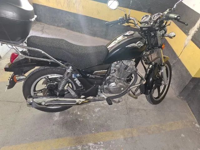 Vendo moto Haojue 150, 2025, super nova, único dono, moto de garagem. - Foto 6
