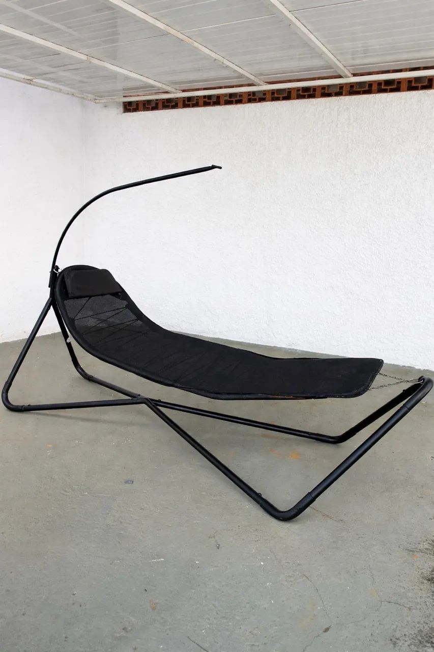 Espreguiçadeira piscina de ferro