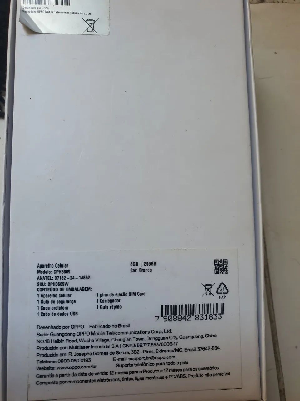 Oppo 256gb