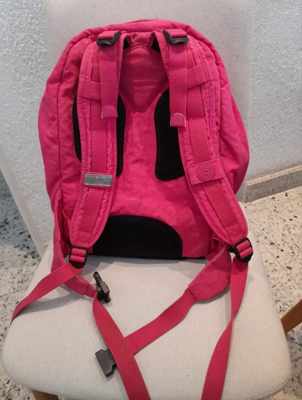 Vendo Mochila Kipling Rosa - Foto 2