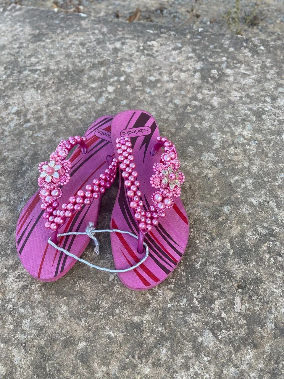 Chinelo Bordado Premium