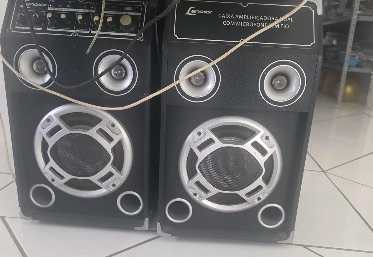 Caixa de som Lenoxx 130 w
