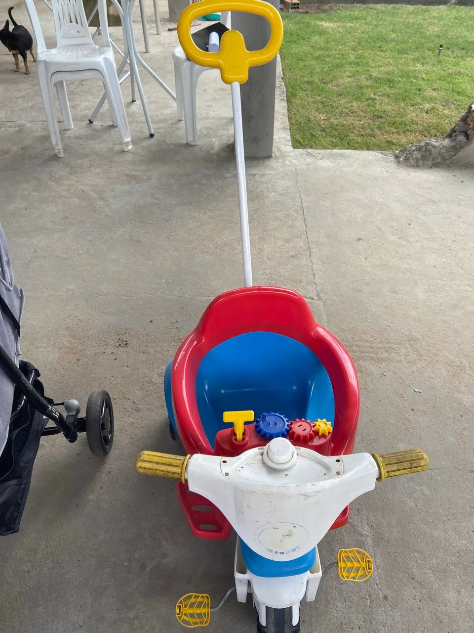 Carrinho de bebê e triciclo - Foto 3