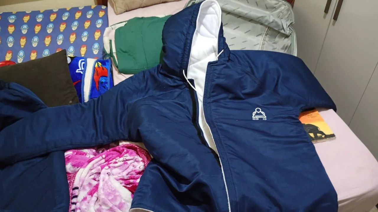Vende se jaleco térmico calça e blusão 