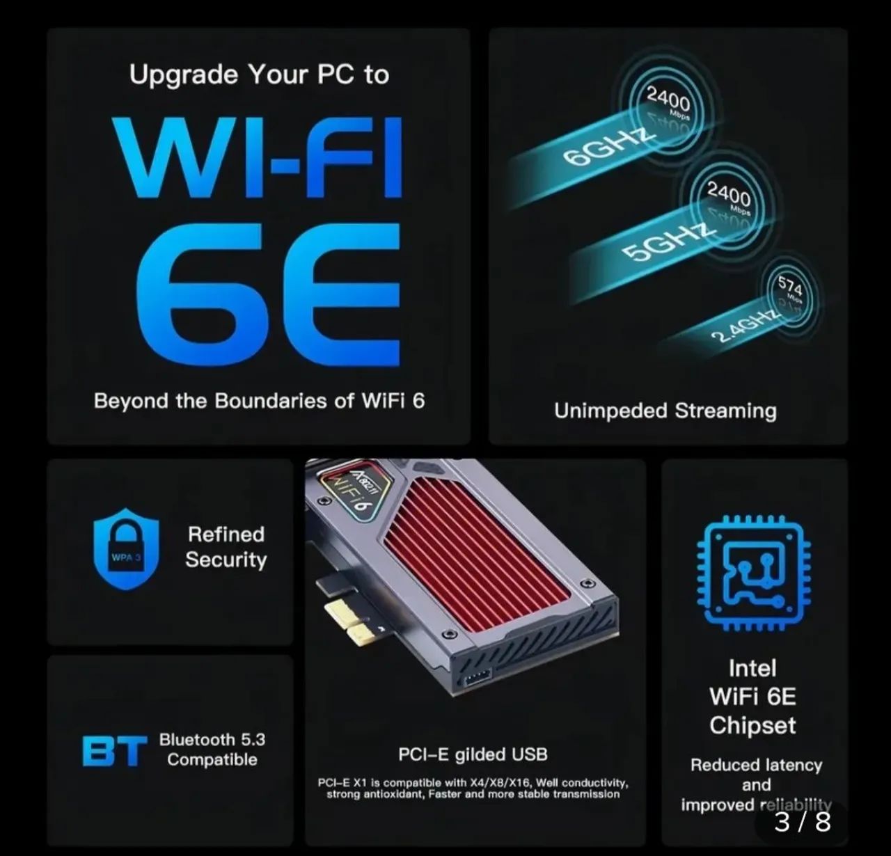 Fenvi AXE 3000 WI-FI 6 - Foto 3