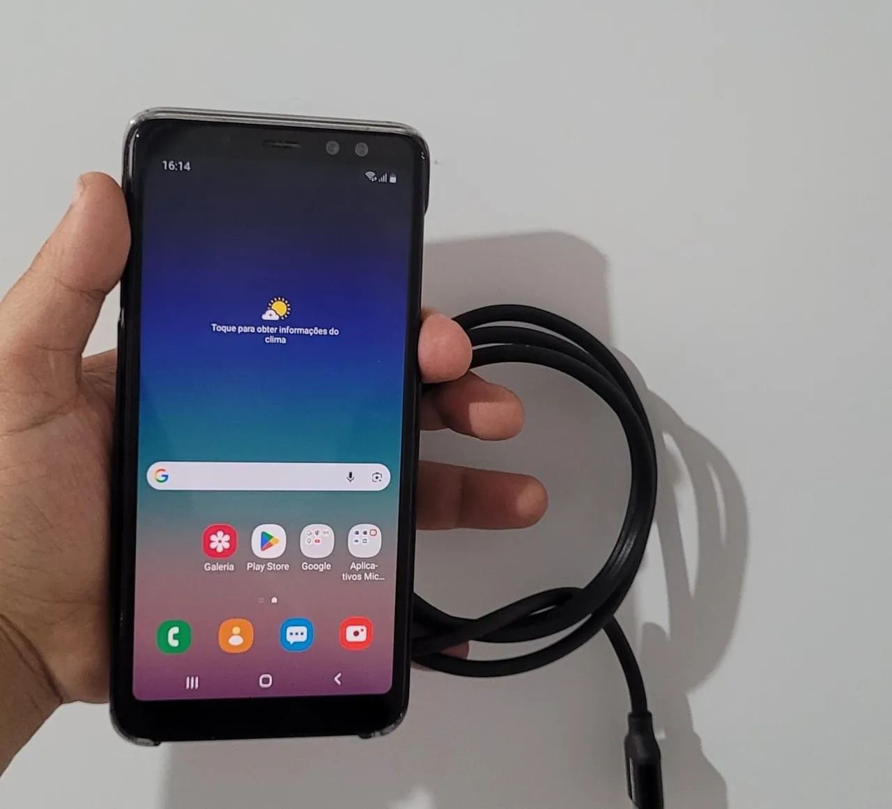 A8 64gb nfc capa cabo entrego